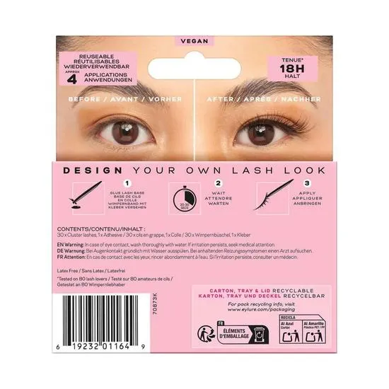 Eylure Naturals Clusters No.5 Brown/Black