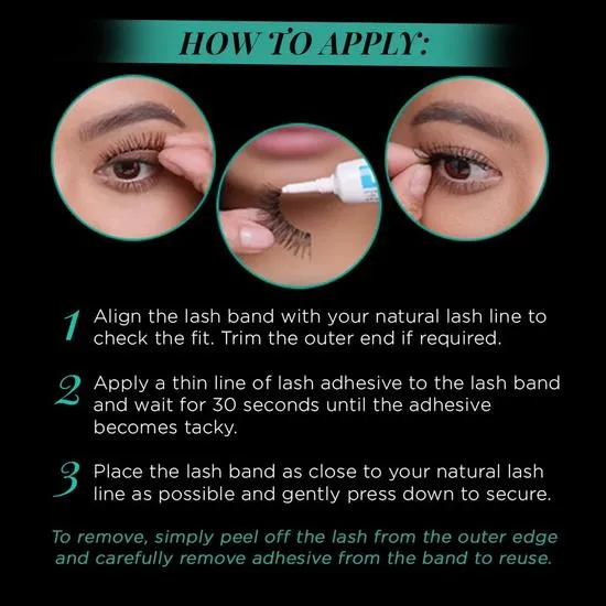 Ardell Natural Lashes Multipack Babies, Black