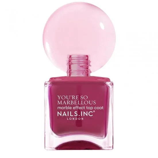 Nails Inc Marbellous Top Coat May the Quartz Be With You