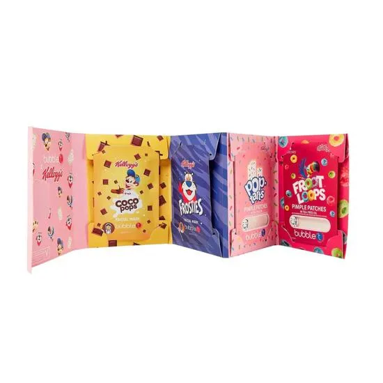 Bubble T Kellogg's Facial Mask & Pimple Patches