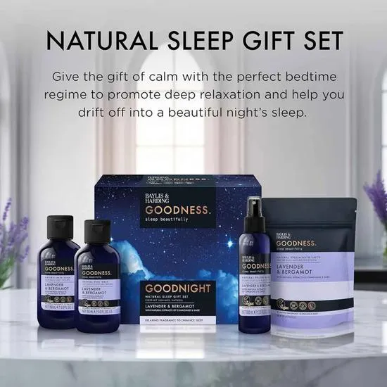 Baylis & Harding Goodness Sleep Lavender & Bergamot Goodnight Gift Set