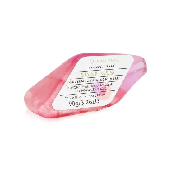 Sunday Rain Gem Soap Acai & Watermelon