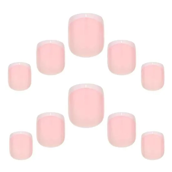 Elegant Touch French 154 Petite Squoval Nails