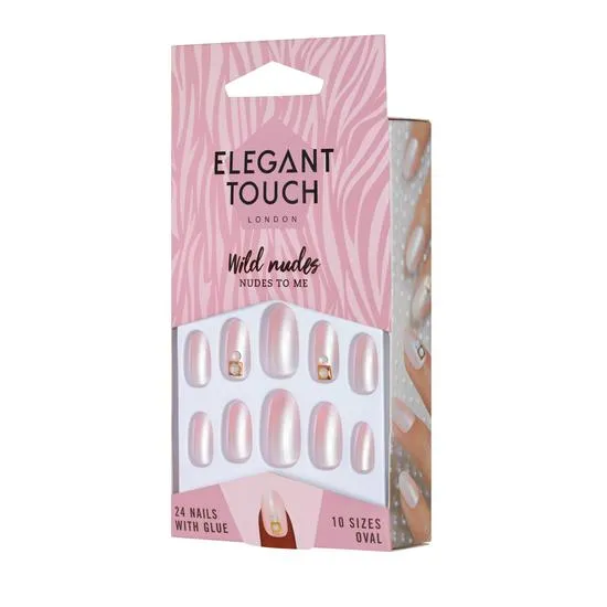 Elegant Touch False Nails Wild Nudes Nudes to Me!