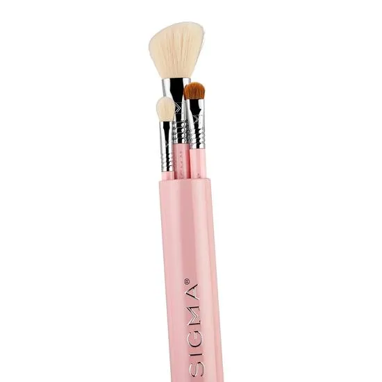 Sigma Beauty ESSENTIAL TRIO BRUSH SET Black