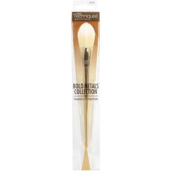 Real Techniques Bold Metals Collection 101 Triangle Foundation Brush