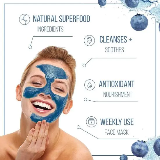 Montagne Jeunesse 7th Heaven Superfood Blueberry Mud Mask 10g