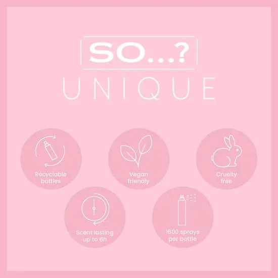 SO...? Unique Peony Blush Body Mist