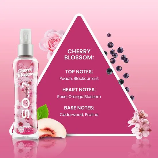 SO...? Cherry Blossom Body Mist 100ml