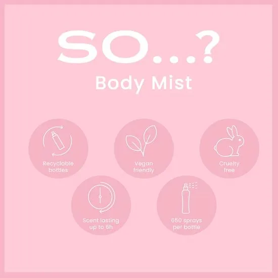 SO...? Cherry Blossom Body Mist 100ml