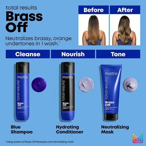 Matrix Total Results Brass Off Brunette Leave In Treatment 150ml