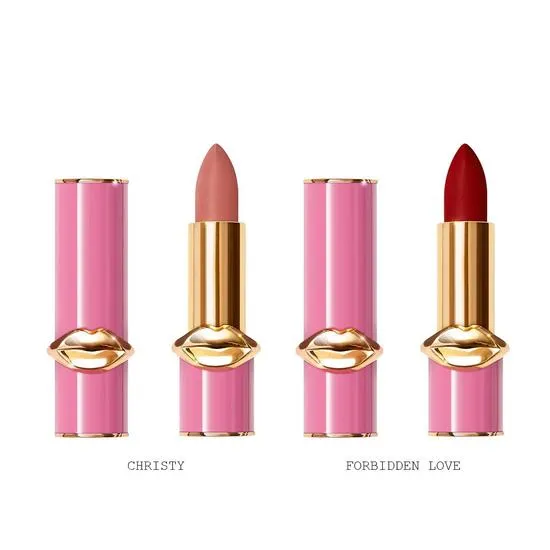 Pat McGrath Labs Opulence MatteTrance Divine Duo Lipsticks Aquamarine: MatteTrance Guinevere and MatteTrance 1995