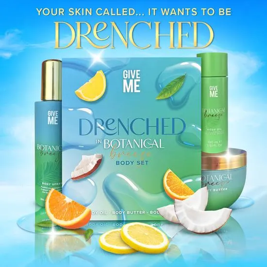 Give Me Botanical Breeze Drenched Skin Set