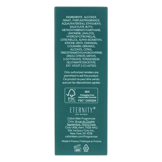 Calvin Klein Eternity For Women Aromatic Essence Parfum Intense 30ml