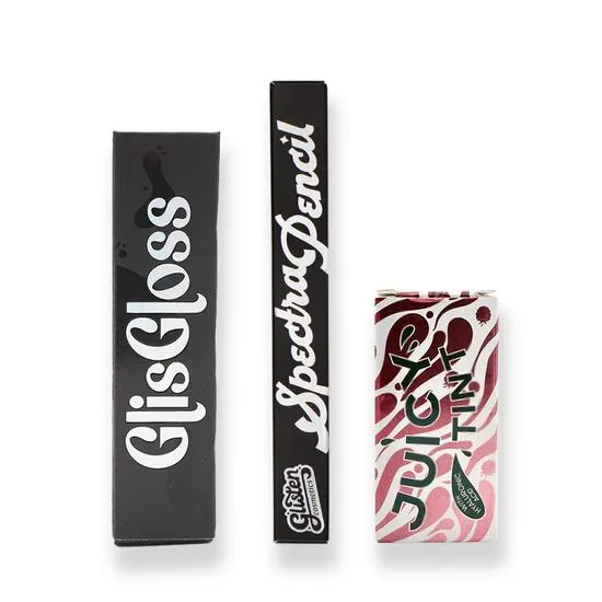 Glisten Cosmetics Midnight Muse Black Lip Kit