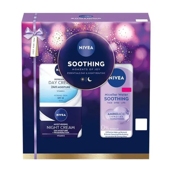 Nivea Soothing Moments Of Joy 3pc Gift Set