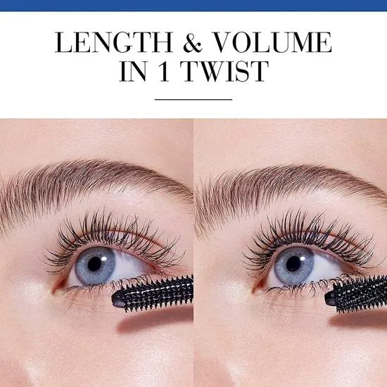 Bourjois Twist Up The Volume 2-In-1 Volume & Length 24hr Mascara 23 Black