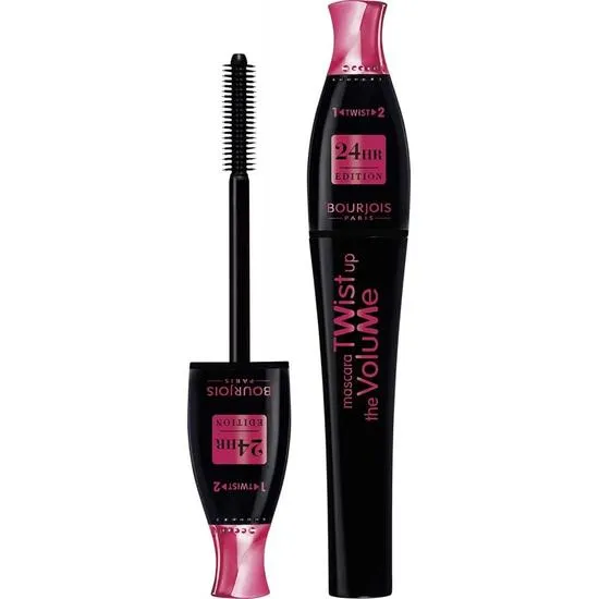 Bourjois Twist Up The Volume 2-In-1 Volume & Length 24hr Mascara 23 Black