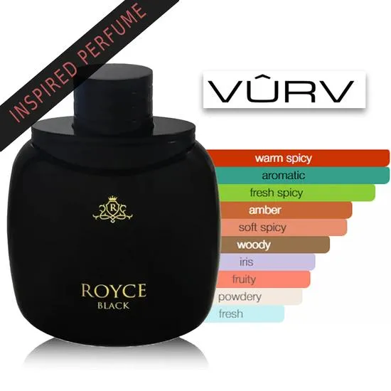 Vurv Royce Black Eau De Parfum 100ml