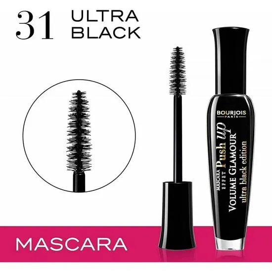 Bourjois Push Up Volume Glamour Curling Eye Mascara 31 Ultra Black