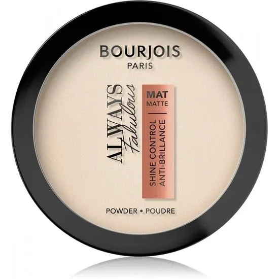 Bourjois Powder Always Fabulous Matte Pressed Powder 050 Porcelain