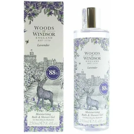 Woods of Windsor Lavender Bath & Shower Gel 250ml