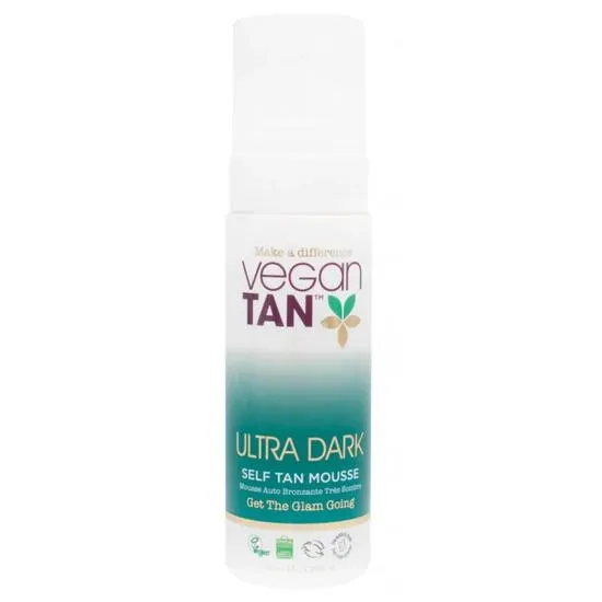 Vegan Tan Dark Self Tan Mousse 150ml