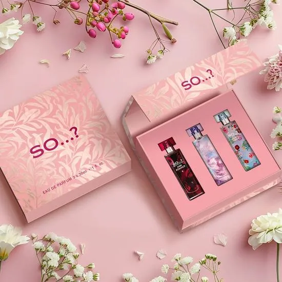 SO...? Collection Premium Eau De Parfum Gift Set 3 x 30ml