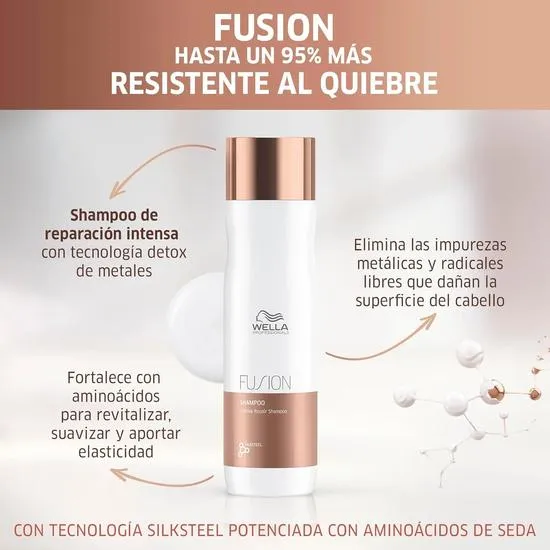 Wella Fusion Intense Repair Shampoo 250ml