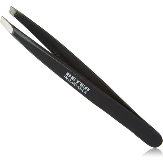 Beter Enamelled Stainless Steel Slanted Tip Tweezers