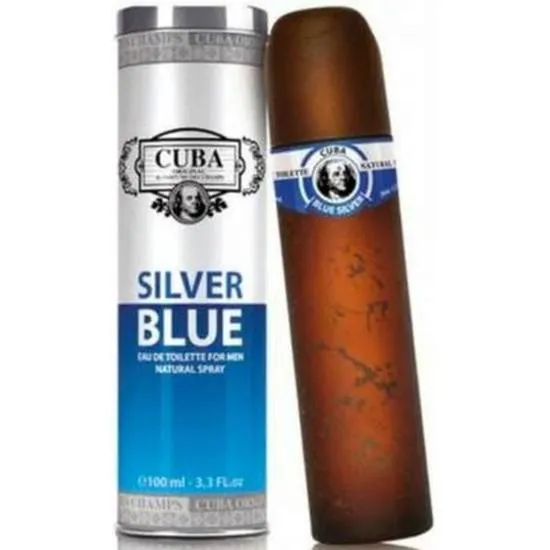 Cuba Silver Blue Eau De Toilette 100ml
