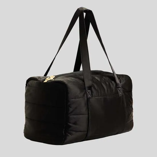 Drowsy Silk Weekender Black Jade