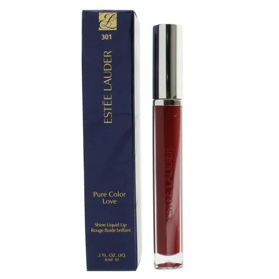 Estée Lauder Pure Colour Love Shine Liquid Lipstick 301 Burning Kiss Red
