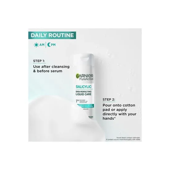 Garnier Pure Active Salicylic Skin Perfecting Liquid Care 120ml