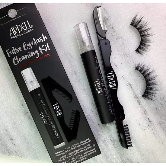 Ardell Professional False Eyelash Cleaning Kit Spray And Cleaning Tool