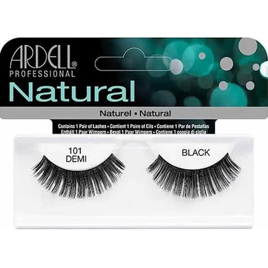 Ardell Natural False Eyelashes 174 Black (with DUO Glue)