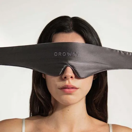 Drowsy Moonlight Shadow Featherweight Silk Sleep Mask