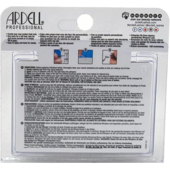 Ardell Dura Knotted Flares Eyelashes Medium Black