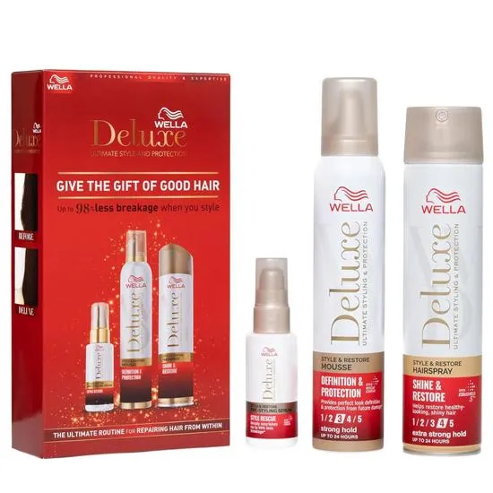Wella Deluxe Ultimate Style & Protection Gift Set