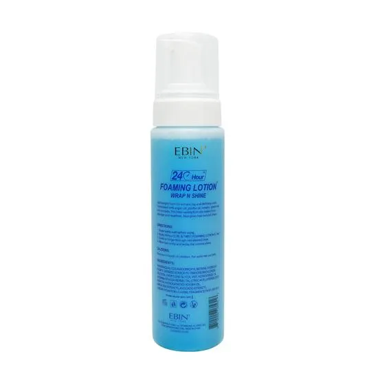 Ebin New York Curl & Twist Foaming Lotion Wrap N Shine 100ml
