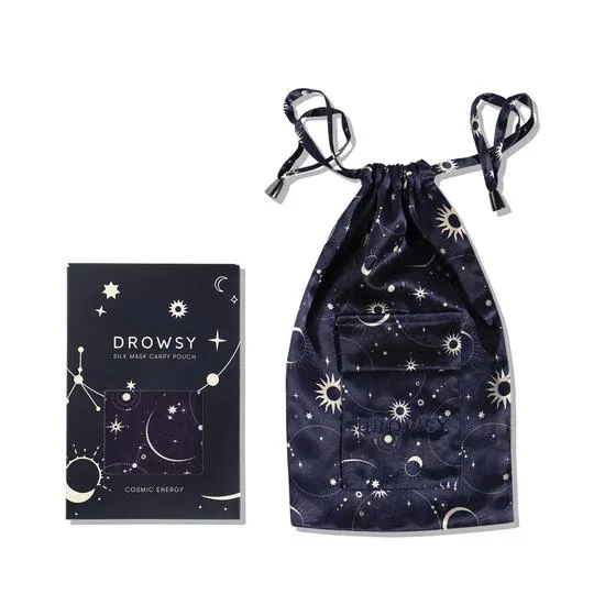 Drowsy Cosmic Energy Silk Carry Pouch