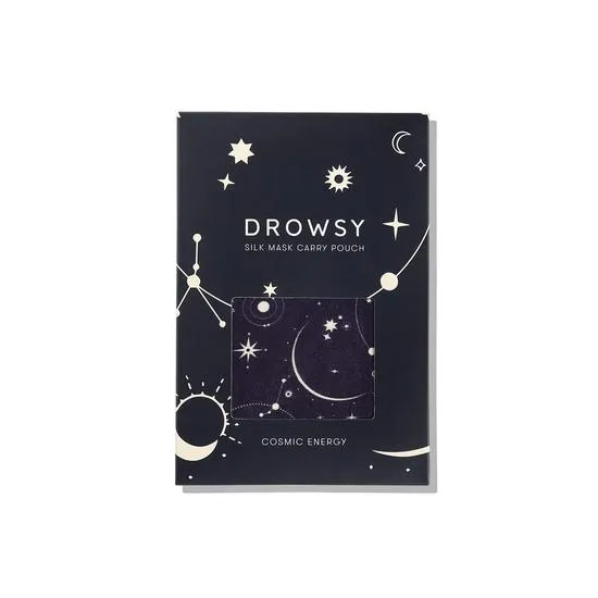 Drowsy Cosmic Energy Silk Carry Pouch