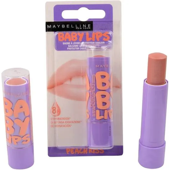 Maybelline Baby Lips Moisturising Lip Balm Peach Kiss