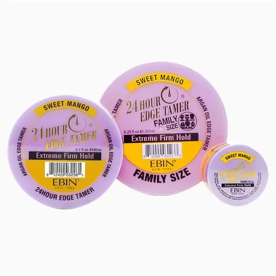 Ebin New York 24 Hour Edge Tamer Sweet Mango Extreme Firm Hold 15ml
