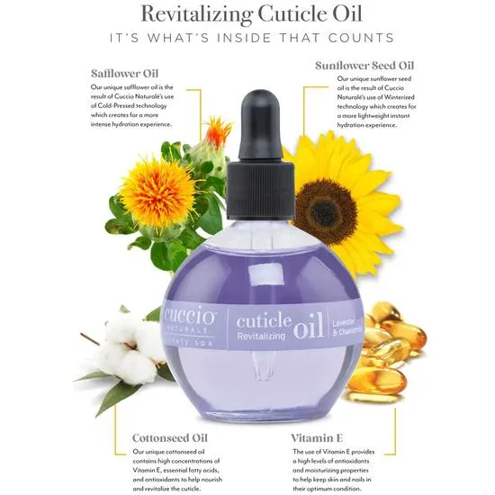 Cuccio Revitalising Nail & Cuticle Oil Complex Lavender & Chamomile