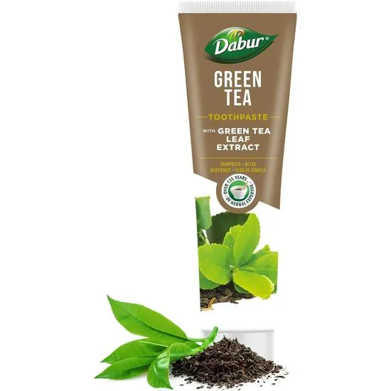 Dabur Green Tea Toothpaste With Green Tea Leaf Extract 100ml