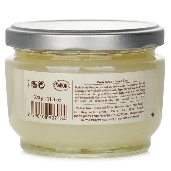 Sabon Body Scrub Green Rose 320g