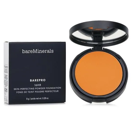 bareMinerals BarePro 16HR Skin Perfecting Powder Foundation 45 Medium Deep Warm