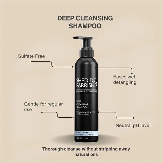 Shedid & Parrish Deep Cleansing Shampoo 275ml