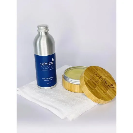 White Rabbit Skin Care Makeup Remover Skin Care Set 200ml Cleansing Water & 100ml Cleansing Balm